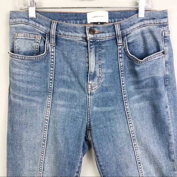 CURRENT/ELLIOTT | Stiletto Seamed High Waist Ankle Skinny Jeans Women’s Size 32 - Picture 5 of 12